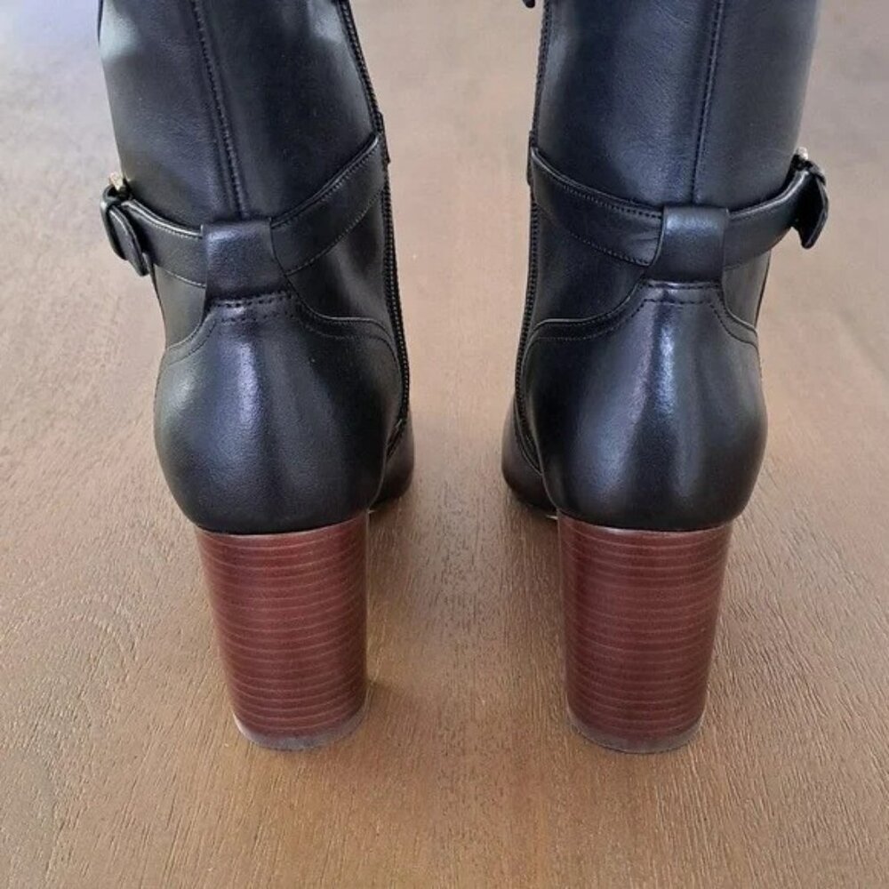 Cole Haan Glendale Tall Boot - Color: Black Leather - Size: Women 7 - Picture 5 of 9